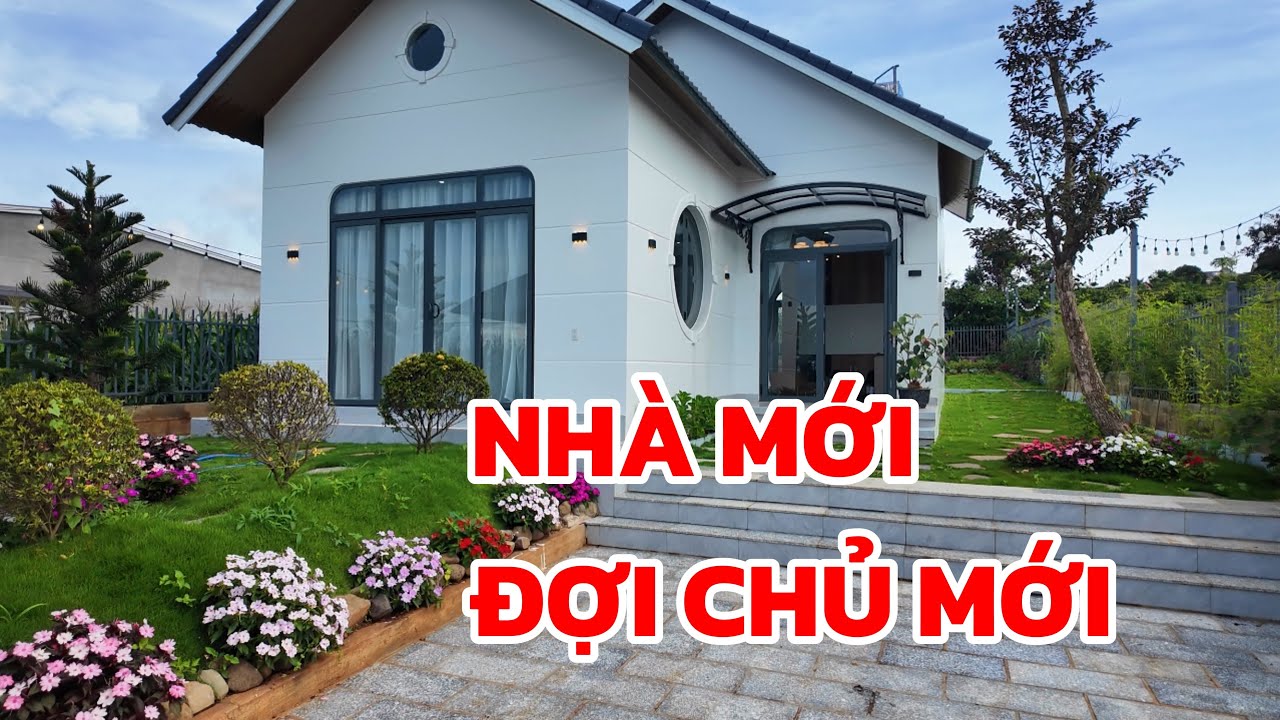 (Đã bán)Nhà vườn ven Đà Lạt| Nhà mới đợi chủ mới! Không gian sân vườn cực chill 