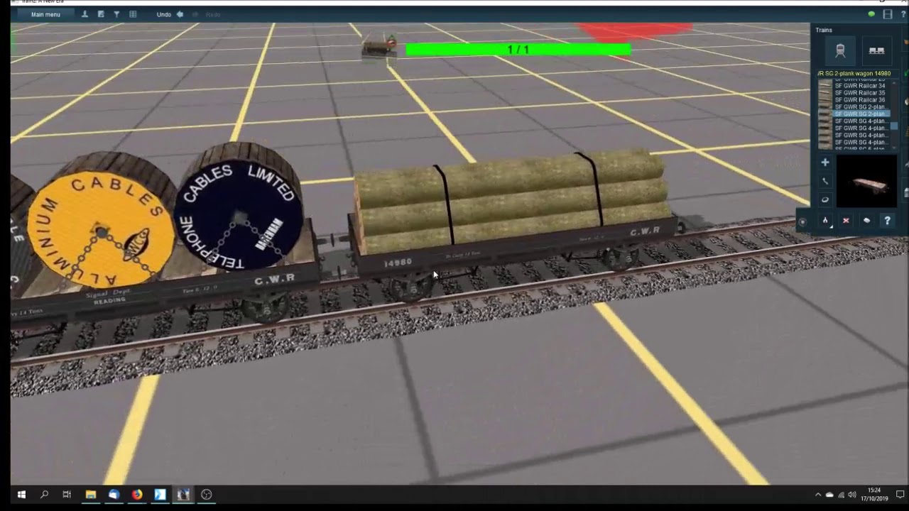 TANE GWR 2 plank open wagon T10  for Trainz railsim