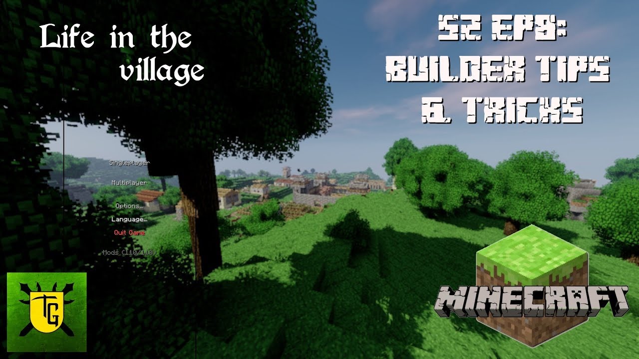 Life in the Village S2E08 Minecolonies Builder Tips & Tricks YouTube