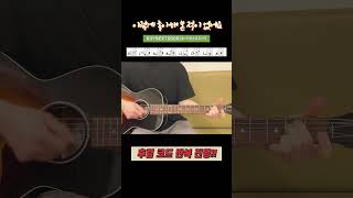 이렇게 좋아해 본 적이 없어요 - BOYNEXTDOOR / 후렴 코드 진행~!^^ #어쿠스틱기타 #기타악보 #코드악보