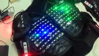 Traje Led , prueba 2