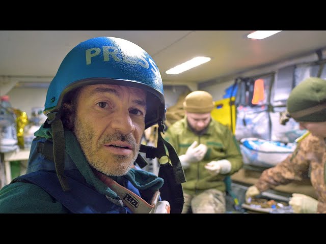 Az éjszaka harcosai nem gyilkolnak - Földes András videóriportja az ukrán frontról class=