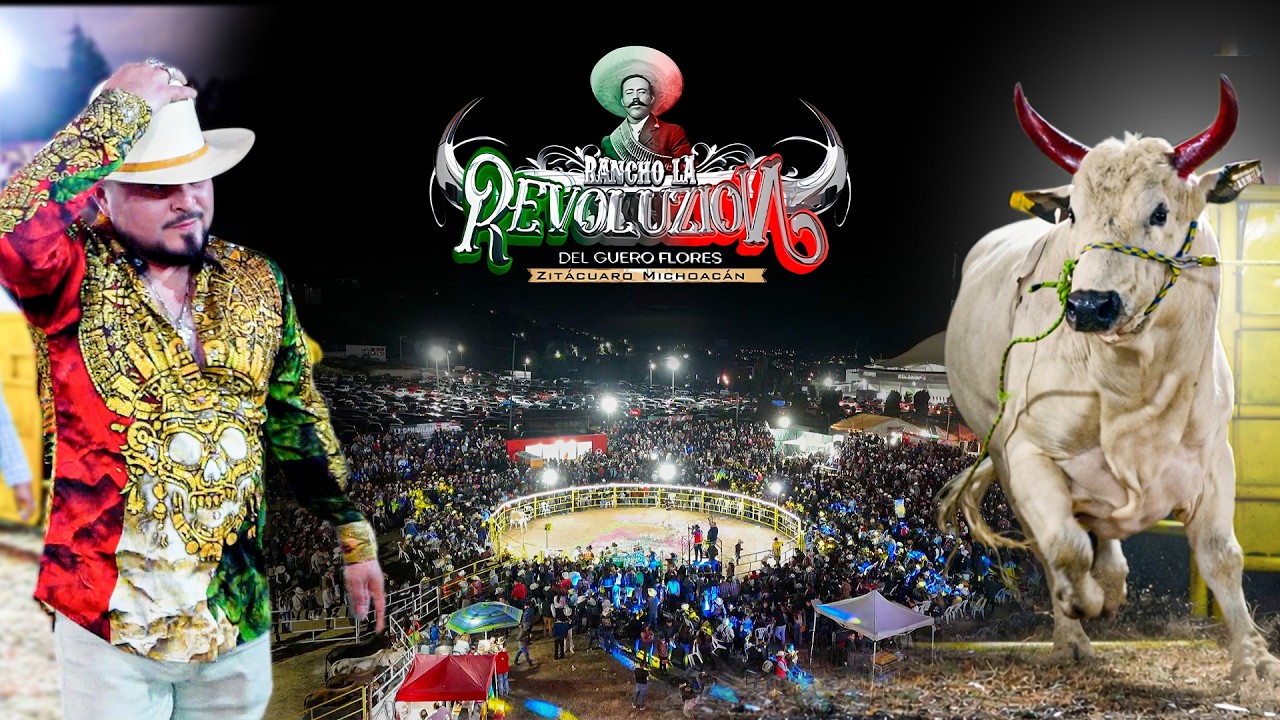 LLENO TOTAL con el GÜERO FLORES  en Zitacuaro Mich || Regreso despues de 2 años Rancho La Revoluzion