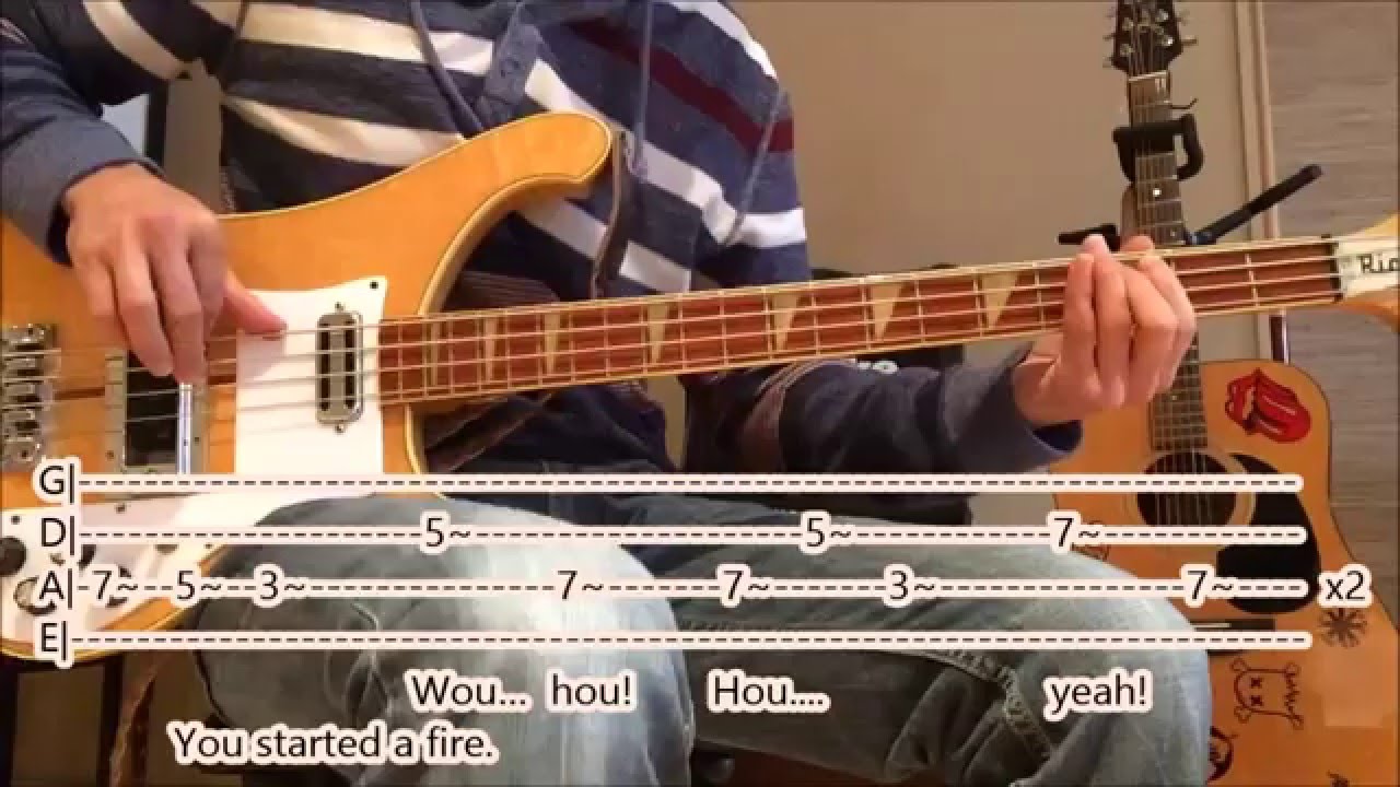 PVRIS - Fire (bass tabs and lyrics)