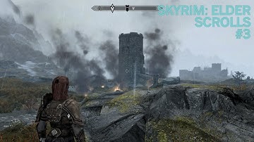 Skyrim Walkthrough Part 3- Female, Breton (PS5) (Mods) (No Commentary)