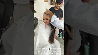 Gujju Girl Headshave || Hair Donation