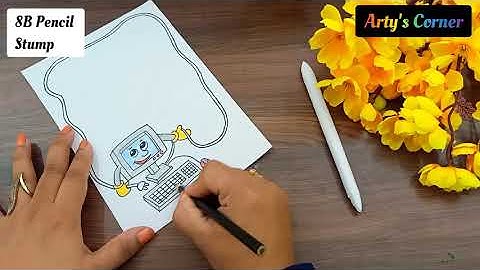 Border Design on Paper | Designs for Front Page |Computer Border for Project & File by Arty