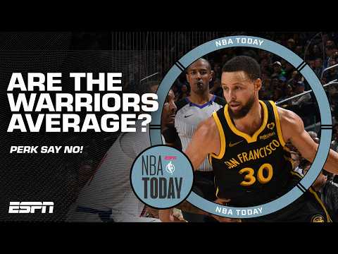 Steph Curry calls the Warriors just average, but PERK SAYS 'HELL NO!' | NBA Today