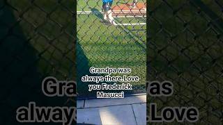 Baseball Grandpa Was Always There.