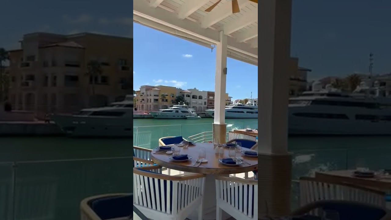 La Marina de Cap Cana y próxima vista de  Harbor Bay Lifestyle 🏝 🛥 ⛳️
