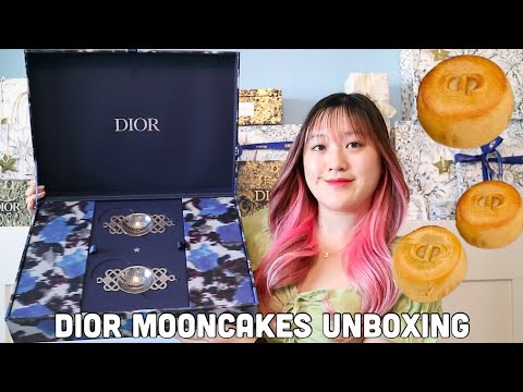 moon cakes gifted from @Dior to celebrate midautumn festival