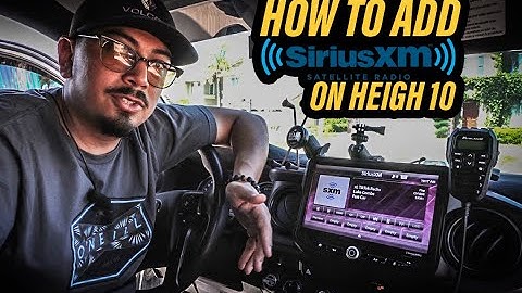 How To Install a Sirius Satellite Radio Tuner To a Stinger Heigh 10 Head unit | Toyota Tacoma