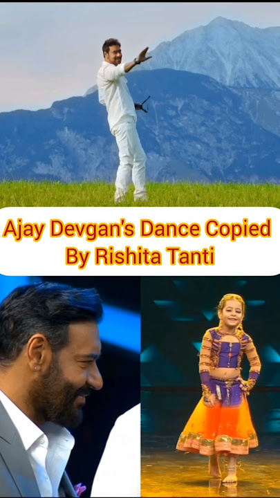 Download lagu Ajay Devgan's Dance Copied By Rishita Tanti #shorts