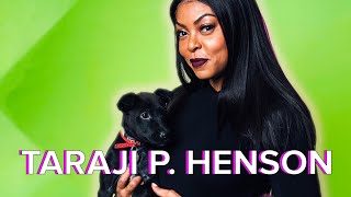 Taraji P. Henson Plays With Puppies While Answering Fan Questions