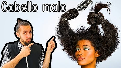 ¿El pelo africano es liso o rizado?