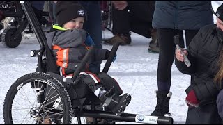 Such a blessing’  Boy, 3, with mobility difficulties gifted off road wheelchair |  kbtx news 3