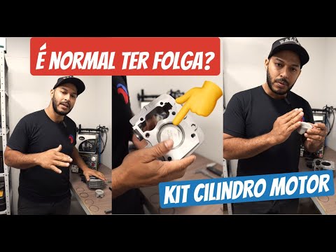 Garantia Dallas:  normal ter folga em alguns locais do cilindro durante a montagem motor?