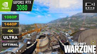 RTX 3080 | COD Warzone Urzikstan. Performance Review | 1080P, 1440P & 4K