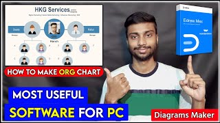 How To Make Org Charts | EdrawMax Software Review And Use | Most Useful Software For PC Users screenshot 5