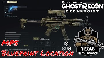 Ghost Recon Breakpoint | MP5 Blueprint Location