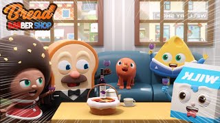 BreadBarbershop3 | Cheers to the sausage | english/animation/dessert