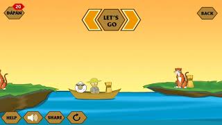 Qua Sông IQ - logic 20 | Hướng dẫn chi tiết. screenshot 1