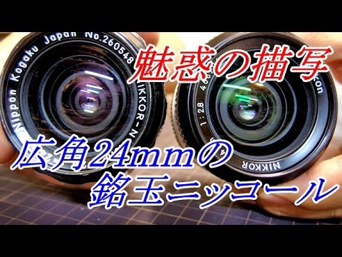 広角 銘玉 NIKKOR-N AUTO 24mm F2.8