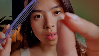 ASMR Invisible Personal Attention For Sleep 💟 Scratching, Plucking, Face Touching/Tracing (Layered)