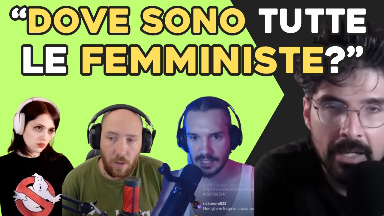 IL MASCHICIDIO NON ESISTE: OGGI GUERRA TOTALE - Ernia Gatta 105