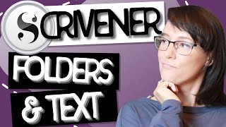 Scrivener 3 Tips and Tricks | Folders and Text Documents