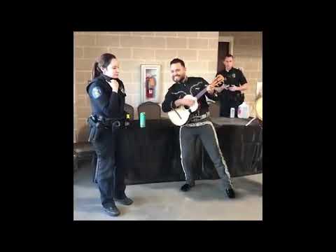 She Doesn't Forget Her Roots!!! American Policewoman Sings The Laurels