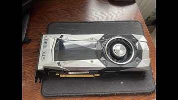 GTX 1080 Ti Founders Edition cleaning! Thermal pads replacement.