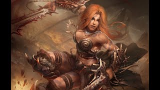 Diablo IV Season 4 Unique Drop at Level 27 World Tier One PC Game Pass Edition Female Barb