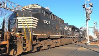Norfolk Southern Train In Piscataway New Jersey