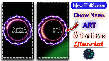 Alight Motion Trending Neon Circle Name Art Video Status Editing 2021 | Alight Motion Editing by S_C