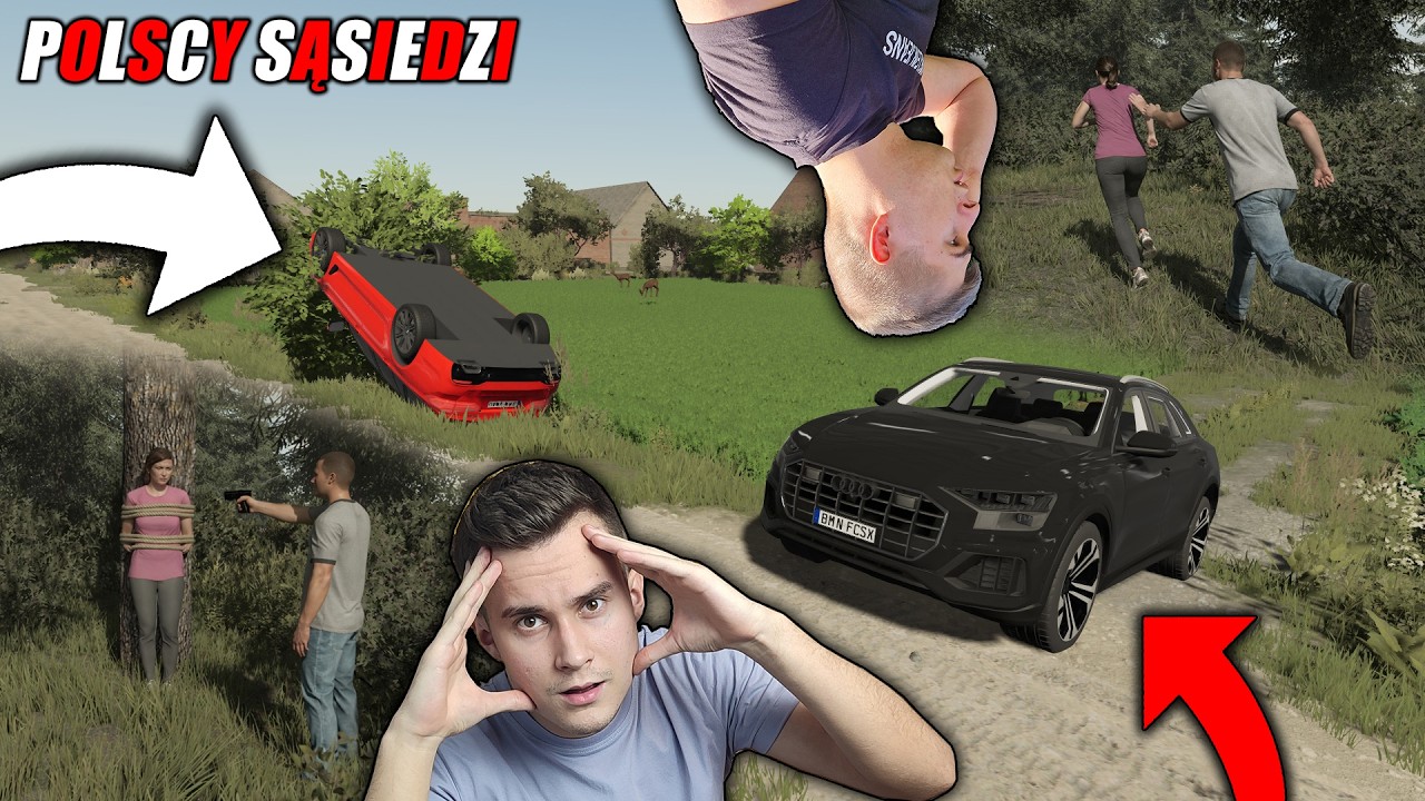 PRZESZUKALIŚMY LASY😱 POŚCIG ZA BABĄ😂 MAM NOWE TERENY POD GOSPODARSTWO❓😍┃POLSCY SĄSIEDZI S2┃396