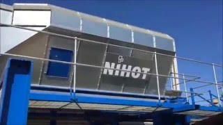 Nihot Recycling SDS 800-i creating a clean wood fraction