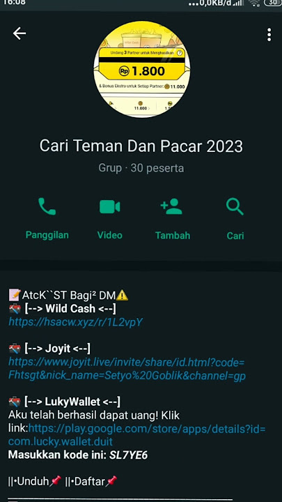 link grup wa cari teman dan pacar || Ini yang kalian cari