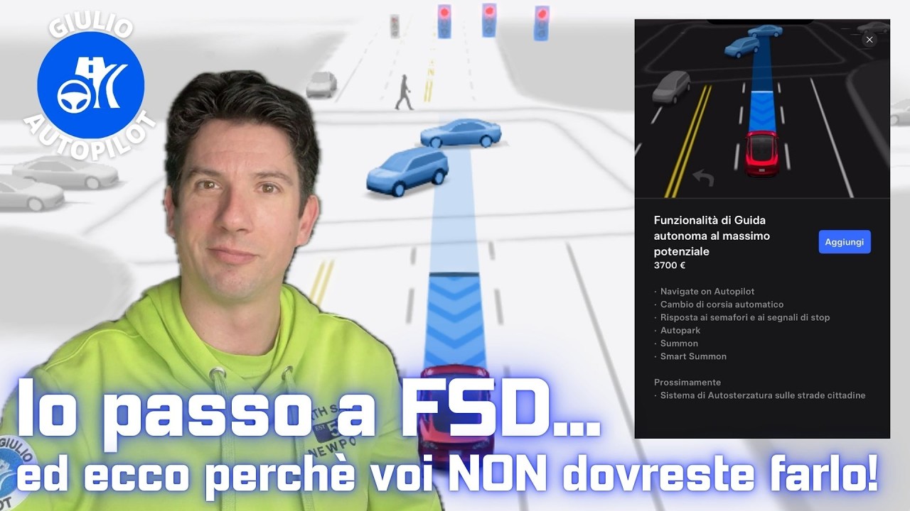 Io passo a FSD... ed ecco perché voi NON dovreste farlo! Fine di FSD in USA!