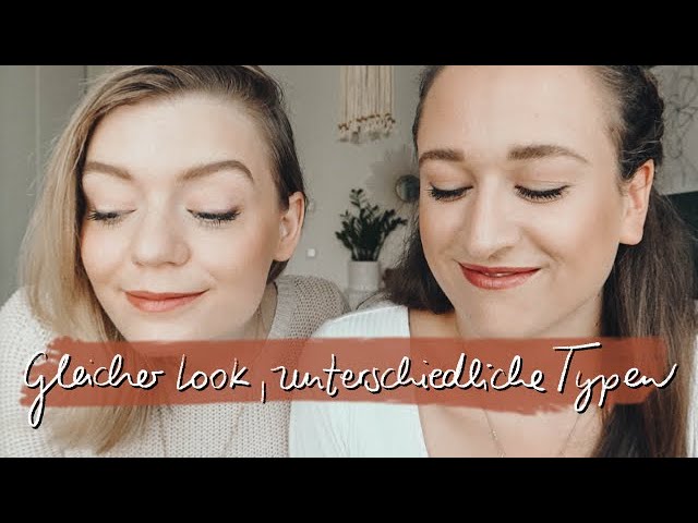 Full Face Naturkosmetik Make Up 1look 2 Gesichter Youtube