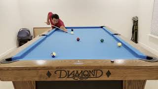 Diamond 9’ Pro-Am Pool Table - #RO27