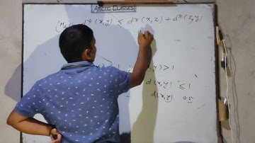 Metric Space min{1 , d(x,y) }