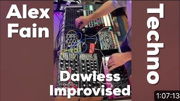 Alex Fain Dawless improvised Techno Live Set (24th of September 2023 )