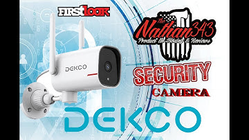 DEKCO WiFi Security Camera