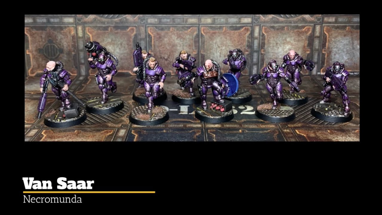 Painting Van Saar for Necromunda, using contrast paints and washes YouTube