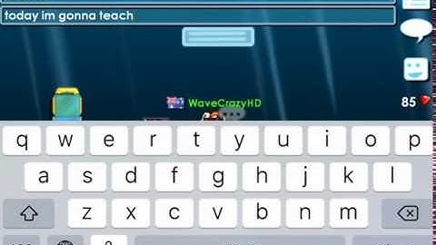 Growtopia | How To Spam On I.O.S