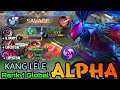 Alpha Perfect SAVAGE!! You Can't Stop Me!! - Top 1 Global Alpha by KANG LELE - MLBB