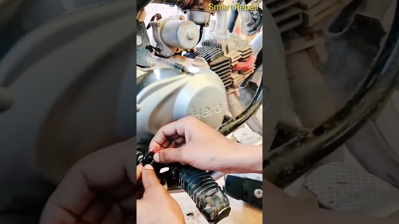 ||Hero Splendor Kick Oil Seal Change ||@#
