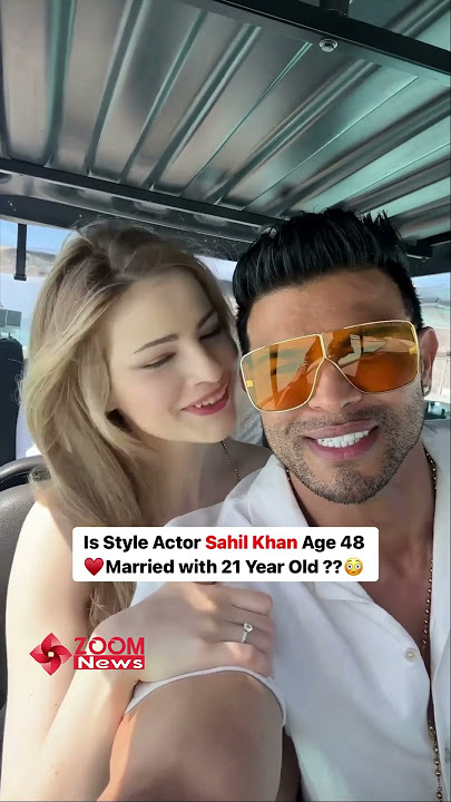 Sahil Khan was earlier married to Iranian-born Norwegian actress Negar Khan 😍📸