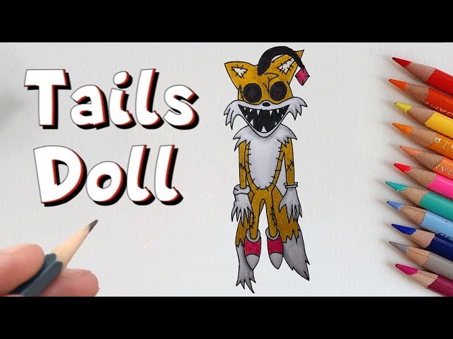 CREEPYPASTA - Sketch 2 - TAILS DOLL by ZaxsSouven on DeviantArt